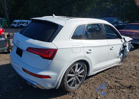 2021 Audi Sq5 Premium Plus Tfsi Quattro Tiptronic из США, поврежденный, VIN WA1B4AFY0M2007809